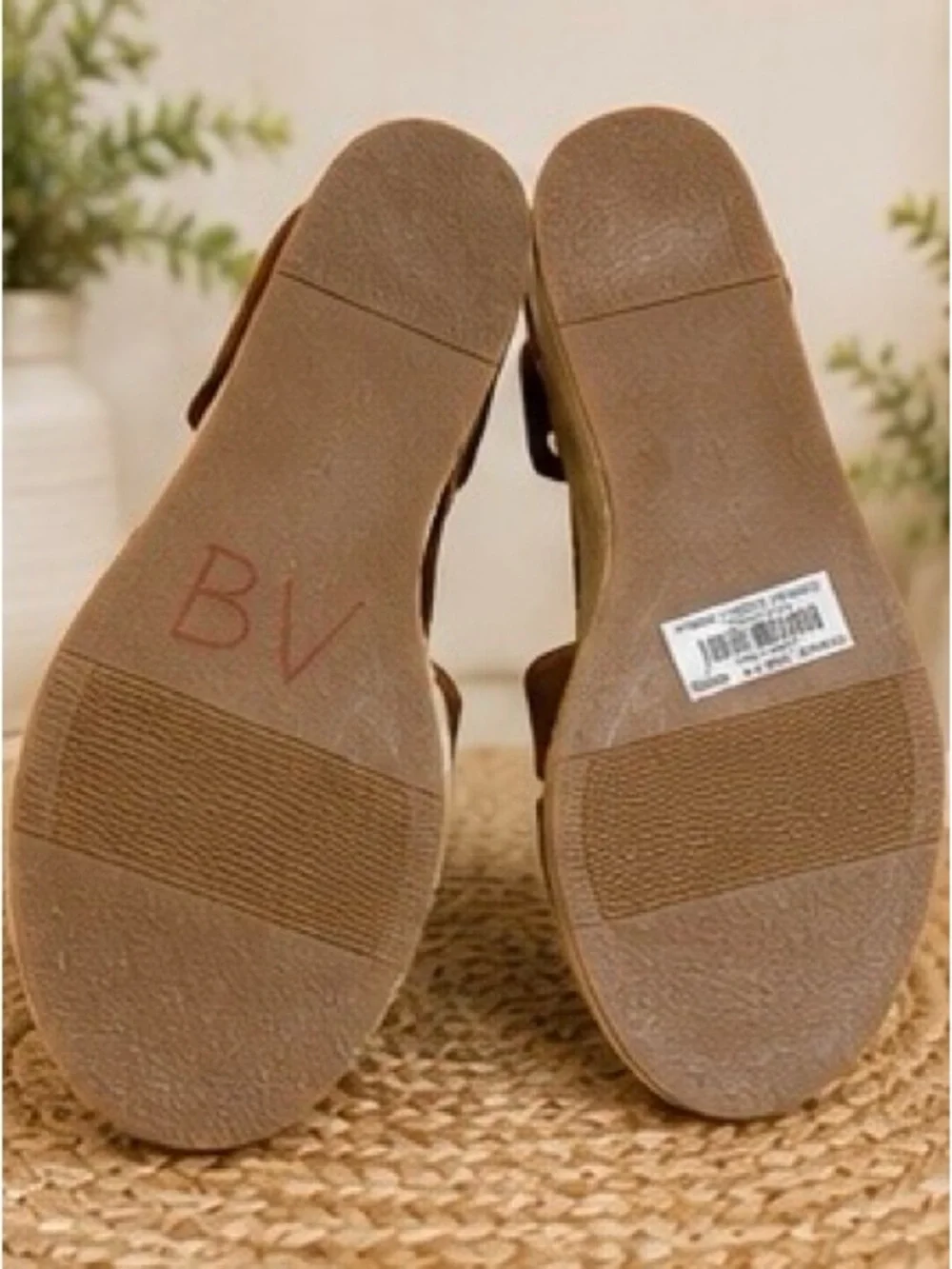 Torrid Brown Lace-Up Espadrille Wedge Sandals WW Extra Wide Size 6 NWT